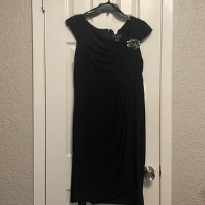 Women’s Jessica Howard Black Dress, Size 12